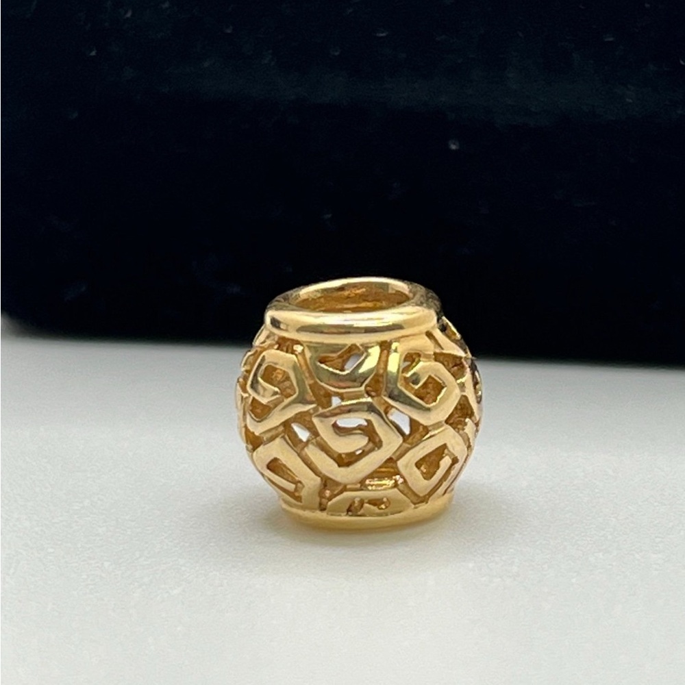 Reserved for @april0116 PANDORA 14K Yellow gold Amazing Abstract Designs Charm